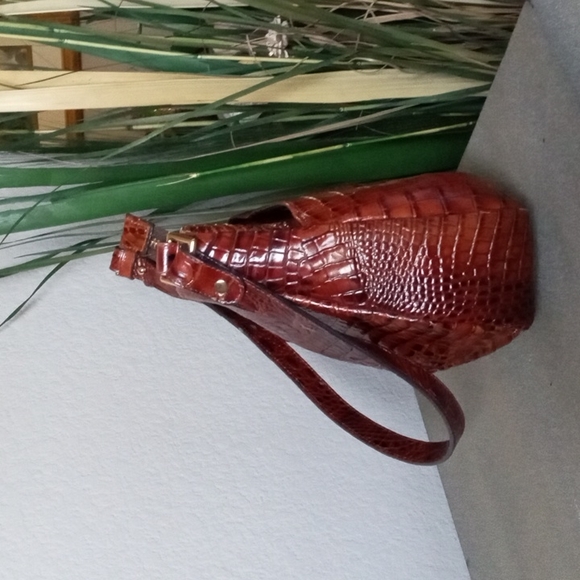 BRAHMIN "Johanna" Pecan Melbourne Medium Hobo Shoulder Bag Purse - Picture 5 of 14